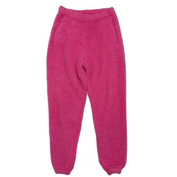 SKIMS Pants - Skims Cozy Knit Joggers Bright Pink Size Medium